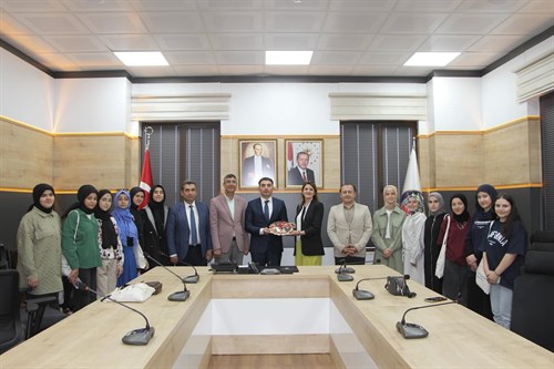 Evliya Çelebi Öğrenci Değişim Programı Kapsamında Makam Ziyareti